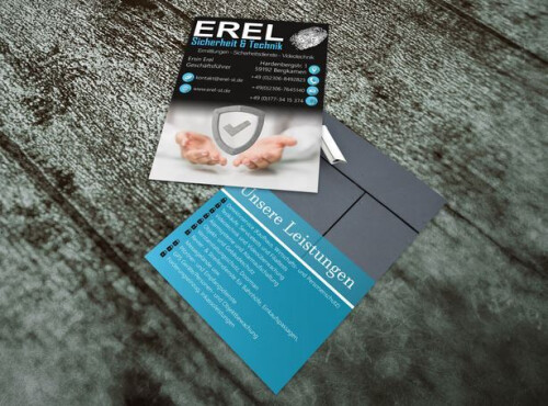 Flyer Erel Sicherheit und Technik