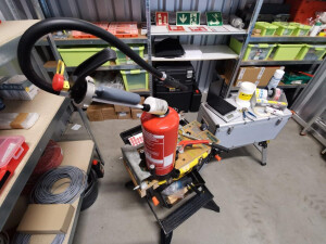 Wartung und Lieferung Feuerlöscher