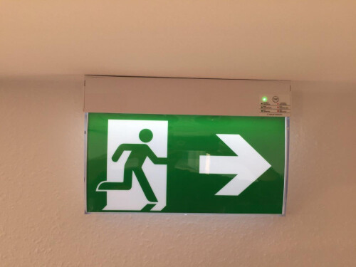 Wartung und Montage Sicherheitsbeleuchtung