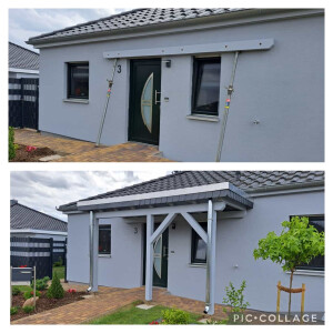 Überdachung Eingang