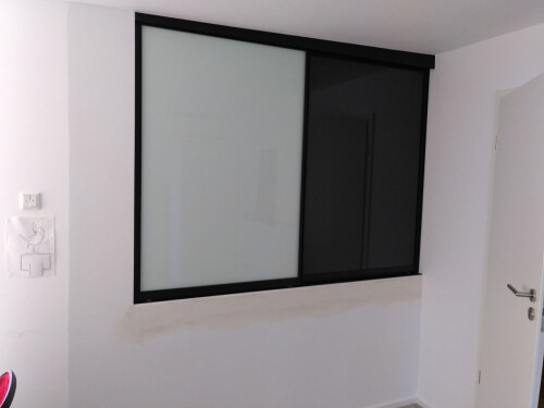 Schiebetüranlage klein