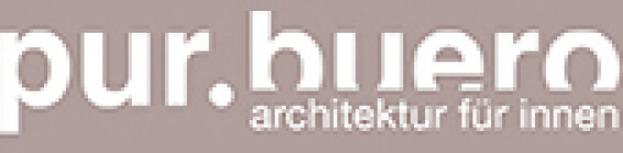 Logo pur.buero architektur für innen Uta Ortwein Innenarchitektin in Dortmund