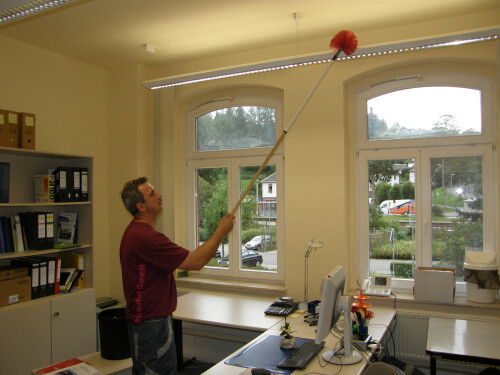 Lampenreinigung Büro