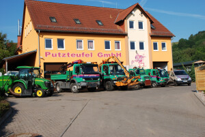 Teil Fuhrpark für Grünpflege