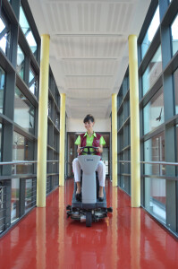 Unterhaltsreinigung mit Automat