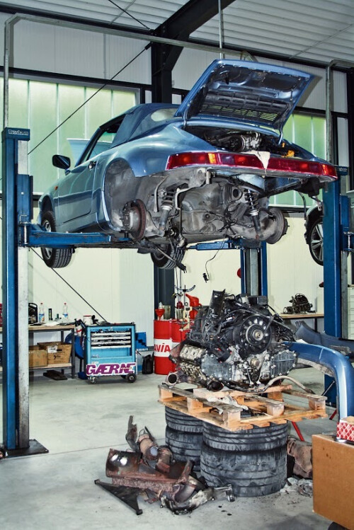 Harms - Hebebuehne Motor raus