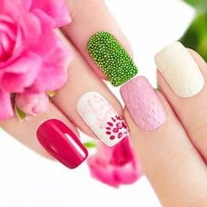 Rainbow Nails