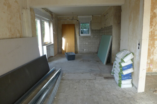 Essbereich vor dem Home Staging