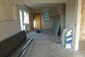 Essbereich vor dem Home Staging