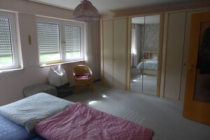 Schlafzimmer vor dem Home Staging