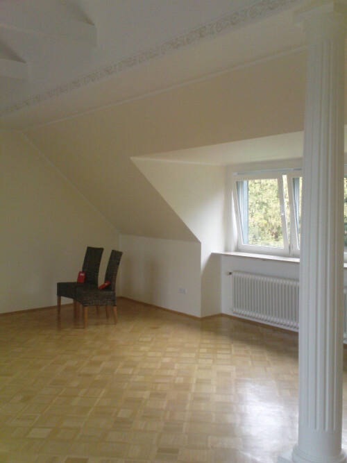 Wohnbereich / Streicharbeiten