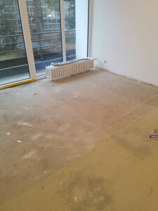 Laminatverlegung vorher