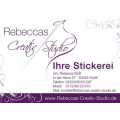 Rebeccas Creativ Studio *Ihre Stickerei*