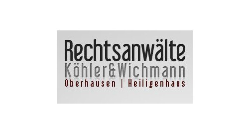 Rechtsanwälte Köhler & Wichmann Oberhausen Heiligenhaus