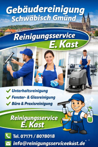 Gebäudereinigung aus Schwäbisch Gmünd - Reinigungsservice E. Kast