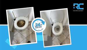 Toilette verstopft