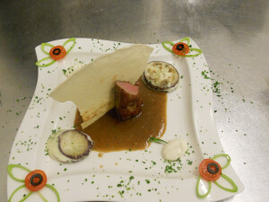 Mittagskarte - Lammruecken-in-Cannonau-Sauce