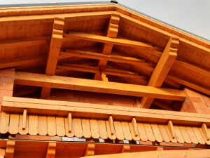 Dachstuhl mit Balkon