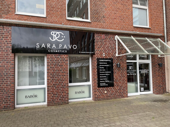 Eingang Sara Pavo Cosmetics Essen