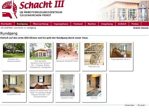 Tagungs- und Gästehaus Schacht3 - Foto-Rundgang
