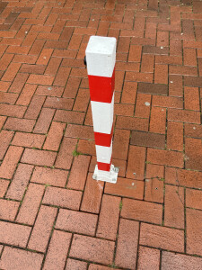 Parkplatzsperre