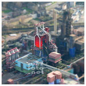 Windenhaus mit Schrägaufzug