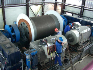 Windenhaus für Hochofen