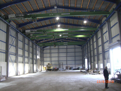 Einträgerbrückenkran