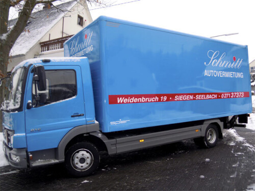 Sprinter/LKW mieten- 816 Koffer/Plane Hebebühne