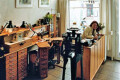 Blick in unser altes Goldschmiedeatelier in der Breiten Strasse 3, Halle (bis 15.7.2020)