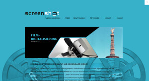 screenshot Homepage