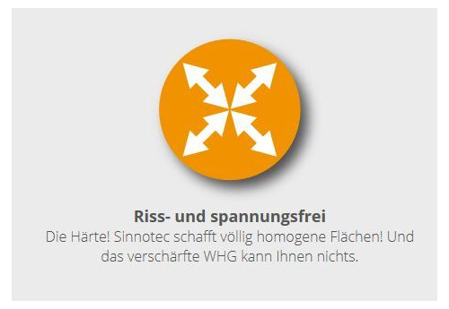 Riss und Spannungsfrei