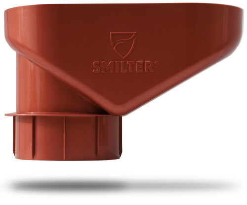 SMILTER in Kupfer Metallic für neue Fallrohre aus Kupfer