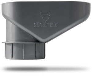 SMILTER in Silbergrau Metallic für verwitterte Fallrohre aus Zink