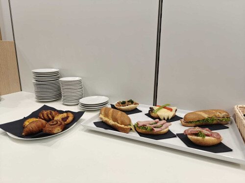 Auswahl Messefrühstück