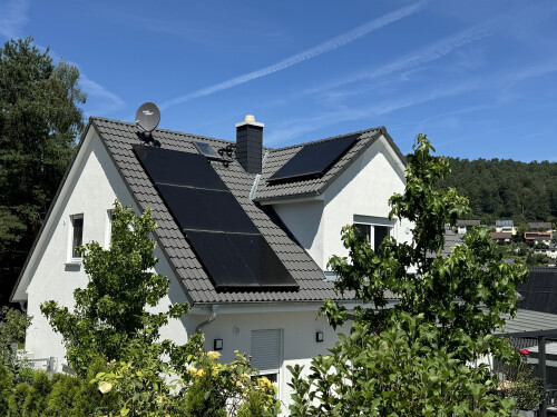 Laudenbach, Private PV-Anlage