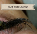 schonende Wimpernverlängerung mit Flat-Extenstions. Die neue Gerneratin der Seidenwimpern.