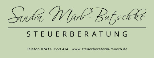 Steuerberaterin Sandra Mürb-Butschke Balingen