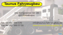 Bild: Taunus-Fahrzeugbau GmbH & Co. KG in Kelkheim, Taunus