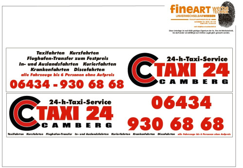 Logo Taxi 24 Bad Camberg & City Car Bad Camberg