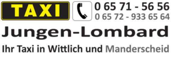 Logo Taxi Jungen-Lombard in Wittlich