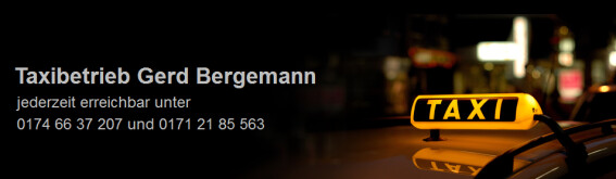 Taxibetrieb Gerd Bergemann