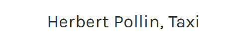 Taxi Pollin
