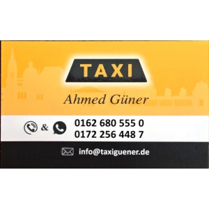 Taxiunternehmen Ahmed Güner Taxiunternehmen