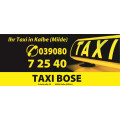 Taxiunternehmen Diana Bose Taxi Krankenfahrten