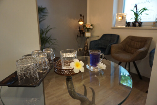 Warte- und Ausklingbereich