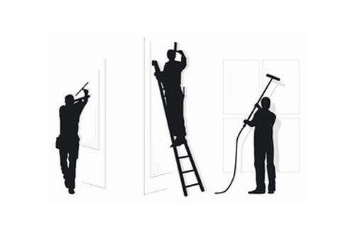 Wintergartenreinigung