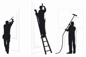 Wintergartenreinigung