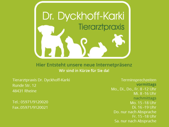 Tierarztpraxis Dr. Dyckhoff-Karki