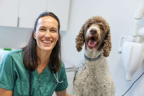 Frau Eißner mit Elliot